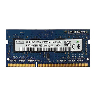 رم لپ تاپ هاینیکس مدل DDR3 12800S PC3 ظرفیت 4 گیگابایت تایمینگ 11